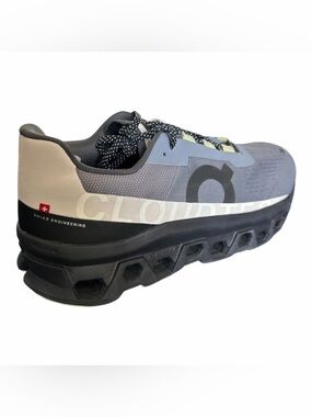 On Cloudmonster Fossil Magnet Swiss Running Shoes 61.98132 Mens Size 14